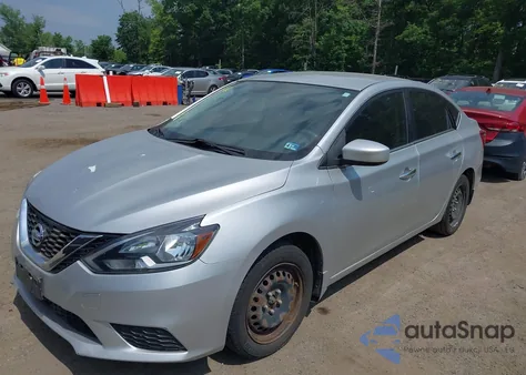 2016 Nissan Sentra Sv z USA, uszkodzony, nr VIN 3N1AB7AP7GY311530